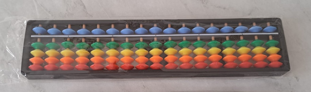 Boulier japonais multicolore 17 colonne en vente